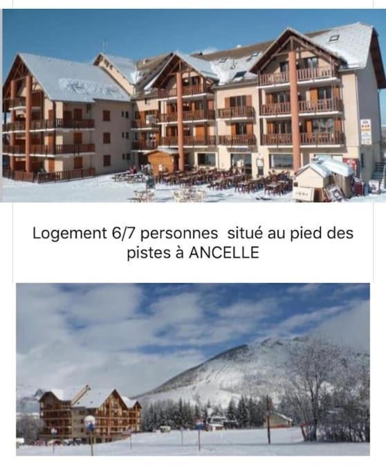 Appart Tres Ensoleille 5-6 Pers Au Pied Des Pistes Ancelle Eksteriør billede